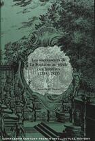 Couverture du livre « Les successeurs de la fontaine au siecle des lumieres (1715-1815) » de Pascal Jean-No L aux éditions Peter Lang