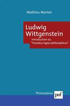 Couverture du livre « Ludwig Wittgenstein ; introduction au 