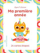 Couverture du livre « Ma première année : 24 cartes étapes » de Ingela Peterson Arrhenius aux éditions Marcel Et Joachim