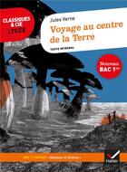 Couverture du livre « Voyage au centre de la terre ; 1re ; parcours : science et fiction (édition 2020) » de Jules Verne aux éditions Hatier