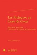 Couverture du livre « Les prologues au 