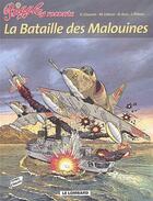 Couverture du livre « Biggles raconte...t.3 ; la bataille des Malouines » de M Uderzo et B Asso et J Rideau et D Chauvin aux éditions Lombard