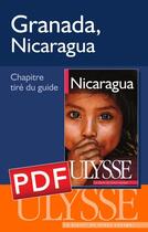 Couverture du livre « Granada, Nicaragua » de Carol Wood aux éditions Ulysse