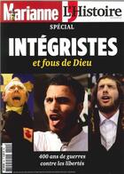 Couverture du livre « L'histoire hs integristes et fous de dieu (l'histoire/marianne) decembre 2017 » de  aux éditions L'histoire