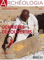 Couverture du livre « Archeologia n 596 egypte, les dernieres decouvertes - mars 2021 » de  aux éditions Archeologia