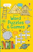 Couverture du livre « Word puzzles & games » de Phillip Clarke et The Pope Twins aux éditions Usborne