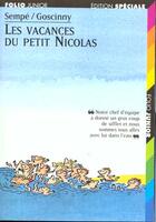 Couverture du livre « Le petit Nicolas : les vacances du petit Nicolas » de Jean-Jacques Sempe et Rene Goscinny aux éditions Gallimard-jeunesse