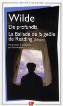 Couverture du livre « De profundis ; la ballade de la geôle de Reading » de Oscar Wilde aux éditions Flammarion