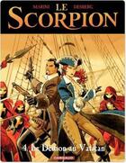 Couverture du livre « Le scorpion Tome 4 : le démon au Vatican » de Stephen Desberg et Enrico Marini aux éditions Dargaud