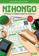 Couverture du livre « Nihongo - apprenez vos kanji comme un japonais » de Mizuki Gorges aux éditions Omake Books