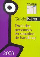 Couverture du livre « Droit Des Personnes En Situation De Handicap ; Edition 2003 » de  aux éditions Liaisons