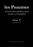 Couverture du livre « Les psaumes ; traduits par les moines de Saint-Lambert-des-bois » de Moines Saint-Lambert aux éditions Maurice Pascal