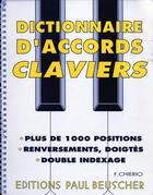 Couverture du livre « Dictionnaire d'accords --- clavier » de Chierici F. aux éditions Paul Beuscher