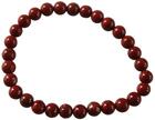 Couverture du livre « Bracelet perles rondes jaspe rouge ; 6 mm (lot de 3) » de  aux éditions Dg-exodif