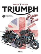 Couverture du livre « Triumph ; riders club T.2 ; coup de kick à Notting Hill » de Perna Patrice et Fred Coicault aux éditions Robinson