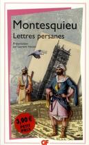 Couverture du livre « Lettres persanes » de Montesquieu aux éditions Flammarion