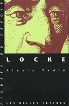 Couverture du livre « Locke » de Alexis Tadie aux éditions Belles Lettres