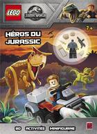 Couverture du livre « Lego ; Jurassic World ; héros du jurassic » de  aux éditions Carabas