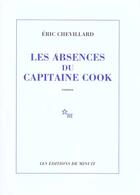 Couverture du livre « Les absences du capitaine Cook » de Eric Chevillard aux éditions Minuit