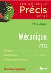 Couverture du livre « Precis mecanique ptsi » de Clerc aux éditions Breal