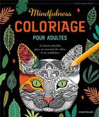 Couverture du livre « Coloriage pour adultes ; mindfulness » de  aux éditions Chantecler