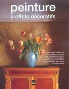 Couverture du livre « Peinture a effets decoratifs » de Sheila Ennis aux éditions Modus Vivendi