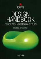 Couverture du livre « Design handbook ; concepts, matériaux, styles » de  aux éditions Taschen