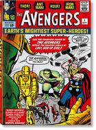 Couverture du livre « Marvel comics library : Avengers vol. 1 : 1963-1965 » de Stan Lee et Kurt Busiek et Kevin Feige aux éditions Taschen