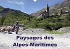 Couverture du livre « Paysages des alpes maritimes calendrier mural 2018 din a3 ho - entre mer et montagne paysages » de Hanel Photograp aux éditions Calvendo