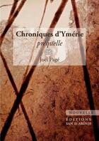 Couverture du livre « Chroniques d'Ymérie, préquelle » de Joël Pagé aux éditions Lulu