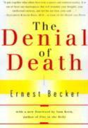 Couverture du livre « The denial of death » de Becker Ernest aux éditions Editions Racine