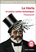 Couverture du livre « Le horla, et autres contes fantastiques » de Guy de Maupassant aux éditions Flammarion