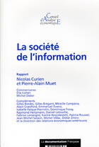 Couverture du livre « Cae t.47 ; societe de l'information » de  aux éditions Documentation Francaise