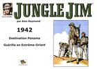 Couverture du livre « Jungle Jim 1942 » de Alex Raymond aux éditions Le Coffre A Bd