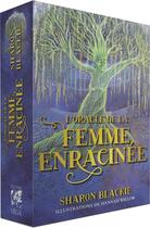 Couverture du livre « L'Oracle de la femme enracinée » de Sharon Blackie et Hannah Willow aux éditions Vega