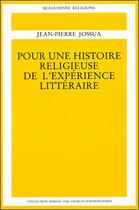 Couverture du livre « Pour une histoire religieuse 4 volumes » de Jean-Pierre Jossua aux éditions Beauchesne
