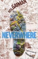 Couverture du livre « Neverwhere » de Neil Gaiman aux éditions Au Diable Vauvert