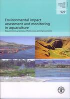 Couverture du livre « Environmental impact assessment & monitoring in aquaculture. requirements, practices, effectiveness » de  aux éditions Fao