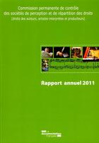 Couverture du livre « Rapport annuel 2011 des SPRD » de  aux éditions Documentation Francaise