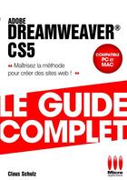 Couverture du livre « Dreamweaver CS5 » de Claus Schultz aux éditions Micro Application