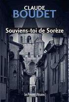 Couverture du livre « Souviens-toi de Sorèze » de Claude Boudet aux éditions Les Presses Littéraires