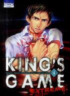 Couverture du livre « King's game extreme Tome 4 » de Renji Kuriyama aux éditions Ki-oon