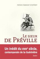 Couverture du livre « Le Sieur de Préville » de Patrice Franchet D'Esperey aux éditions Belin Equitation