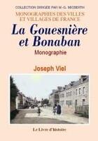 Couverture du livre « La Gouesnière et Bonaban ; monographie » de Joseph Viel aux éditions Livre D'histoire