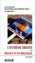 Couverture du livre « L'extrême droite en Belgique et en France » de  aux éditions Complexe