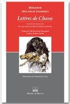 Couverture du livre « Lettres de chasse » de Wilhelm Dinesen aux éditions Michel De Maule