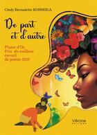 Couverture du livre « De part et d'autre » de Cindy Bernadette Konseiga aux éditions Verone