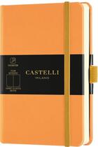 Couverture du livre « Carnet aquarela poche uni orange clementine » de Castelli aux éditions Castelli Milano