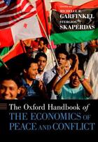 Couverture du livre « The Oxford Handbook of the Economics of Peace and Conflict » de Skaperdas Stergios aux éditions Oxford University Press Usa