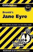 Couverture du livre « CliffsNotes on Brontë146;s Jane Eyre » de Jacobson Karin aux éditions Houghton Mifflin Harcourt